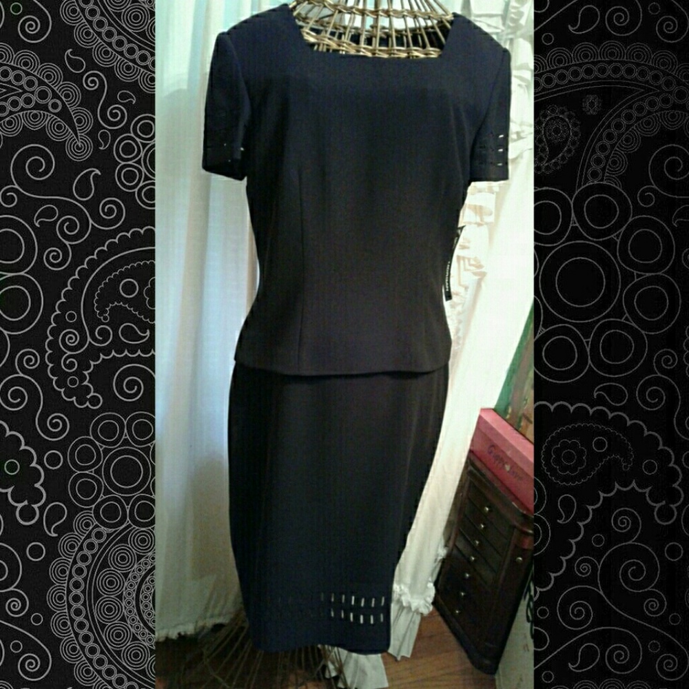 Donna Morgan Black Dress